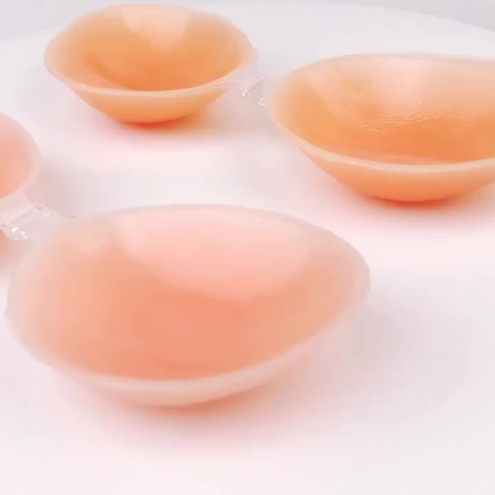 Silikon Bra Tanpa Tali Bra Tempel / Bra Party/ Bh Silicon Bra Wedding Invisible Push Up Bra Tebal BL AH02