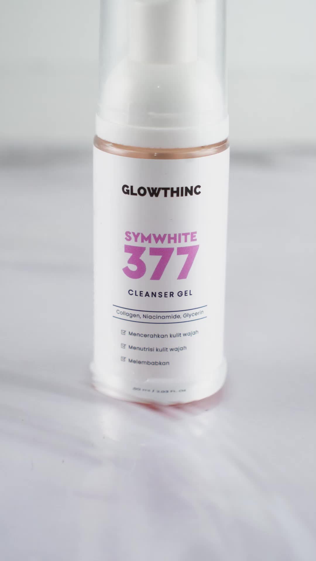 Glowthinc Symwhite 377 Cleanser Gel Pembersih Wajah Kusam Berminyak