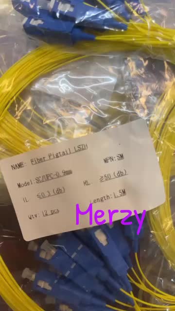 Pigtail fo SC upc 0.9mm fiber optik FTTH backbone 1.5mtr ready stock Pc