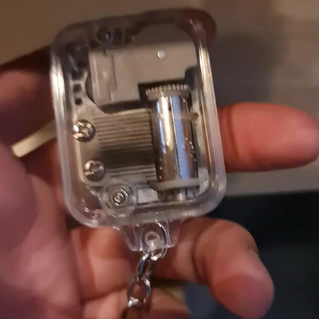 Gantungan Kunci Kotak Musik DIY 18 Tones MBB18 Gift Hadiah