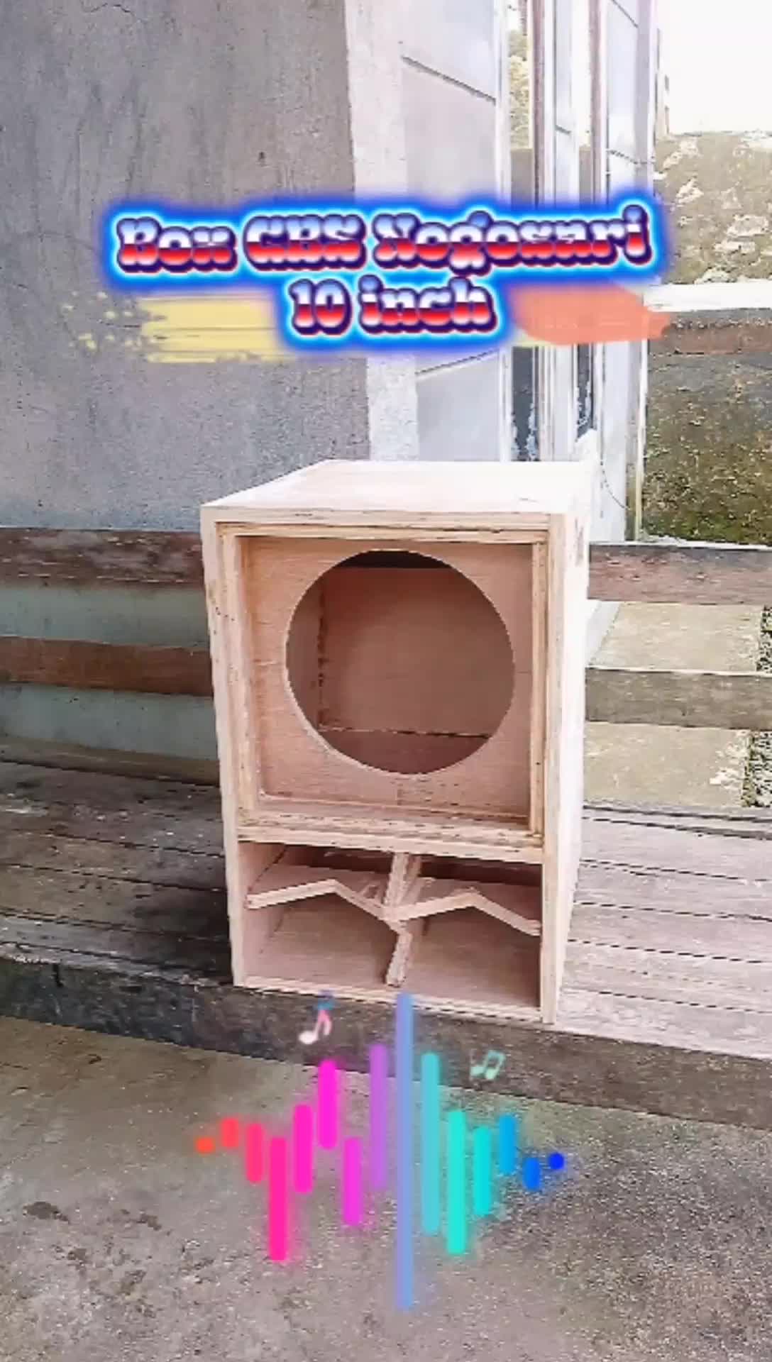 Box CBS Nogosari 10 inch, Bahan Tebal dan Berkualitas bluetooth  mini  speaker