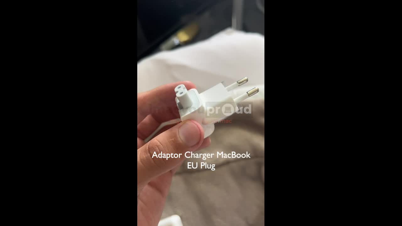 Adaptor AC EU Plug Kepala Duckhead Colokan Charger M*c Epel