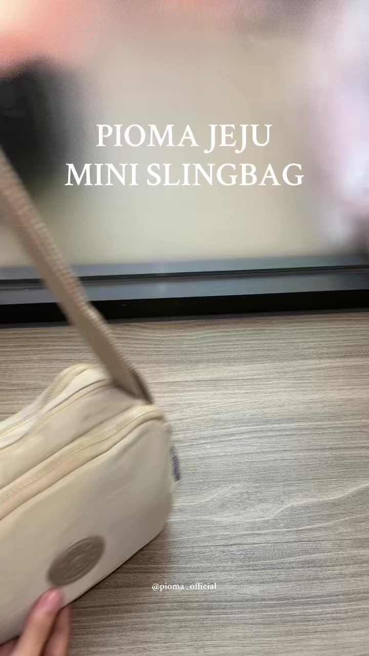 OPIOBAGS TAS SELEMPANG WANITA / TAS SLINGBAG BESAR WANITA / TAS NYLON /  PIOMA JEJU
