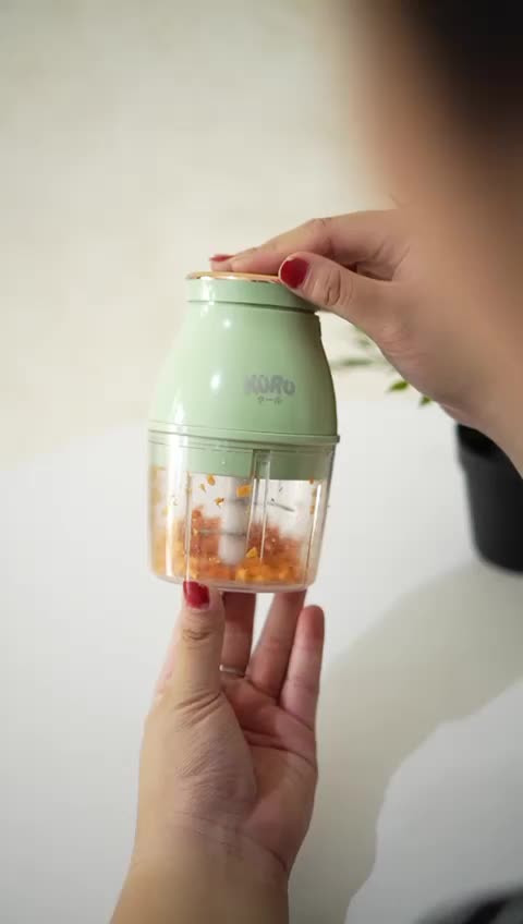 KURU FC2001 Electric Food Chopper Blender Makanan Bayi MPASI Elektrik Penghalus