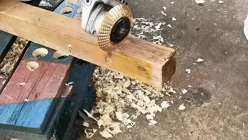 Mata Gerinda Serut Kayu Model CEMBUNG Listrik (Parut Amplas Kikir Tungseng Gurinda Kayu Kepala Gergaji Permukaan CEMBUNG Cakram ) Pembentuk Siku Bersudut Gurinda Gold Cup Wheel Mata Gerinda Kayu Carving Saw Grinda