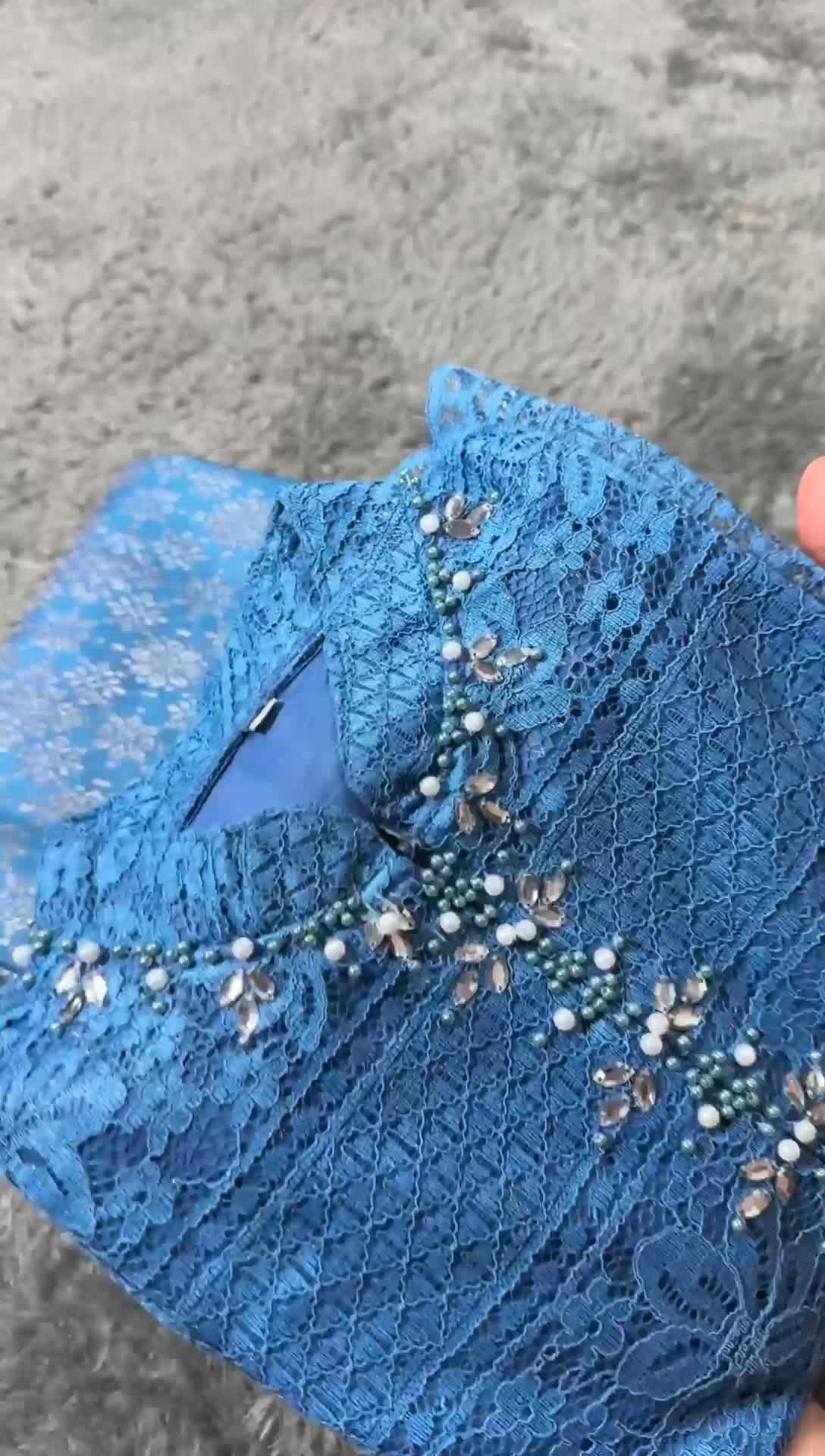 COD Stelan Kebaya brukat Hana - Rok + Selendang kebaya pesta pernikahan - Stelan kebaya hajat - Stelan kebaya payet - Stelan kebaya songket - Kebaya kondangan kebaya  brokat one set