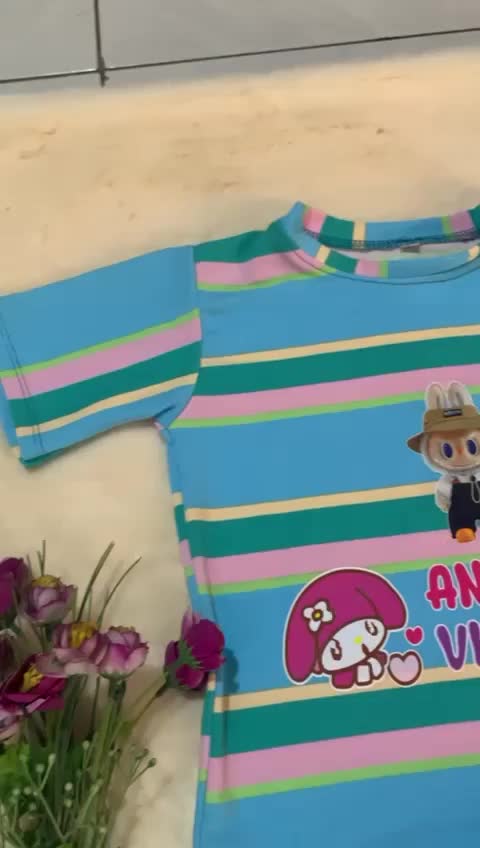 SETELAN ANAK LUCU LABUBU VIRAL ESTIMASI 1-10 TAHUN MURAH MERIAH Anak-Anak Bayi Parsel Beby
