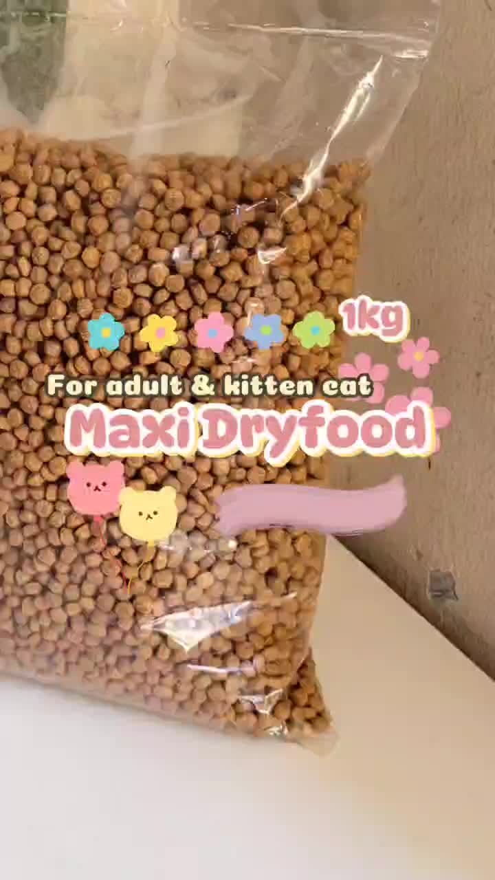 Makanan kucing - Maxi Chicken & Tuna Repack 1kg