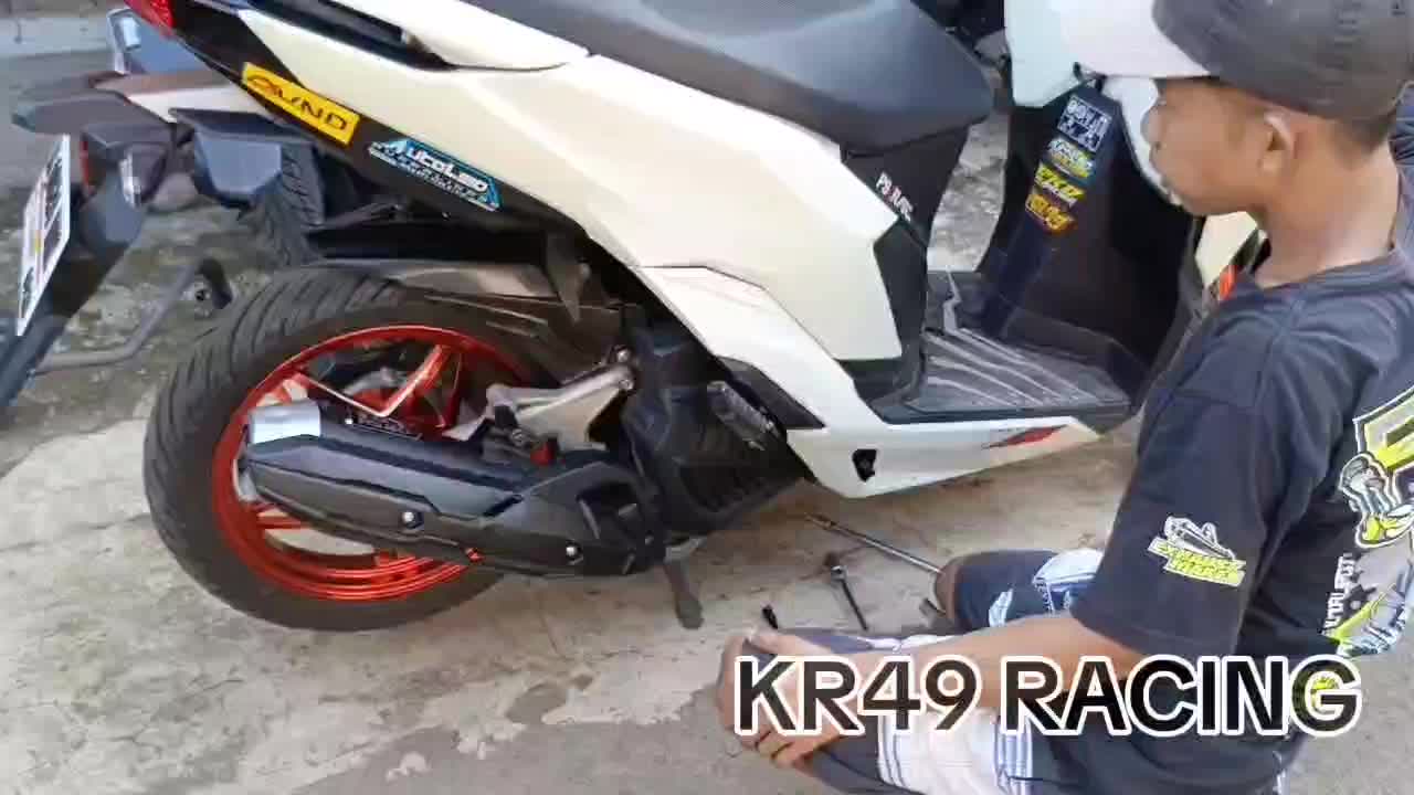 KNALPOT STANDAR RACING bass adem harian PNP BEAT MIO VARIO NMAX AEROX LEXI PCX ADV SOUL GT XEON SOUL KARBU FINO X-RIDE