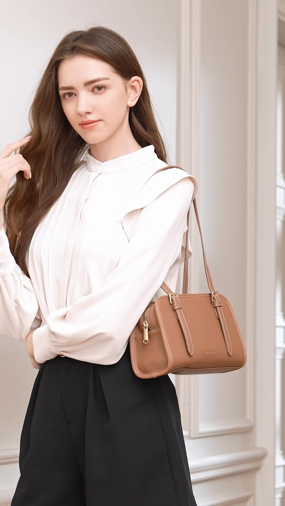 【MOSSDOOM X GL】MOSSDOOM Tas Wanita Renee Bag Tas Bahu Sederhana Tas Tangan Fashion