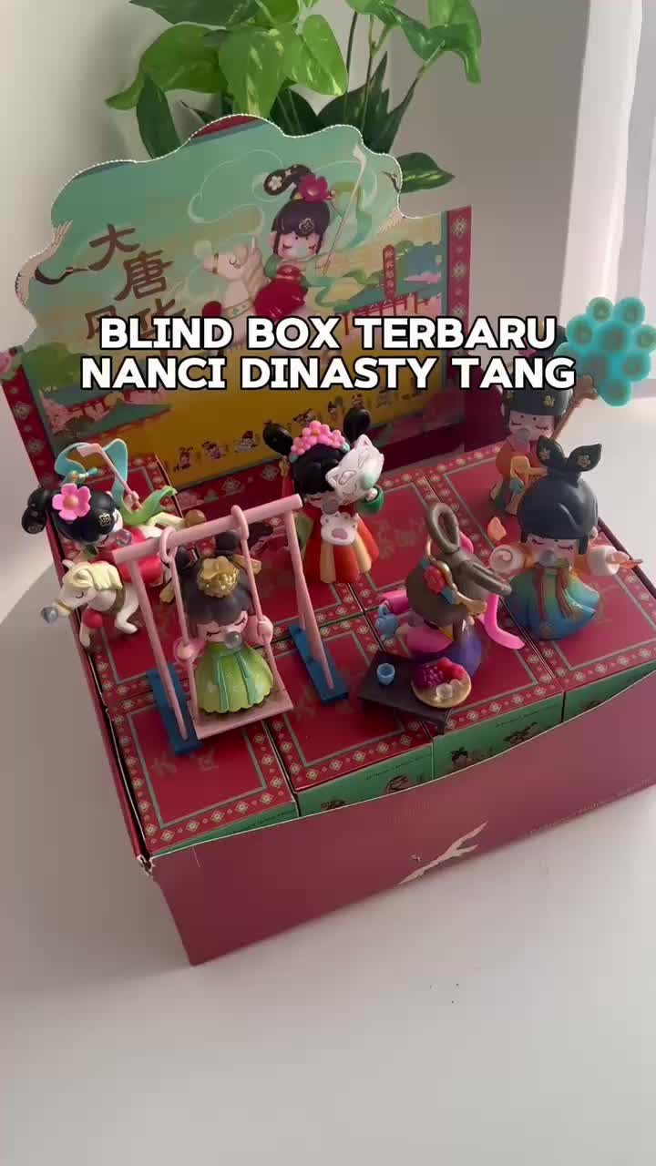 [randomfinds]  Blind Box Nanci / Cute Character Action Figure / Mainan Karakter Dalam Kotak / Kids Toy