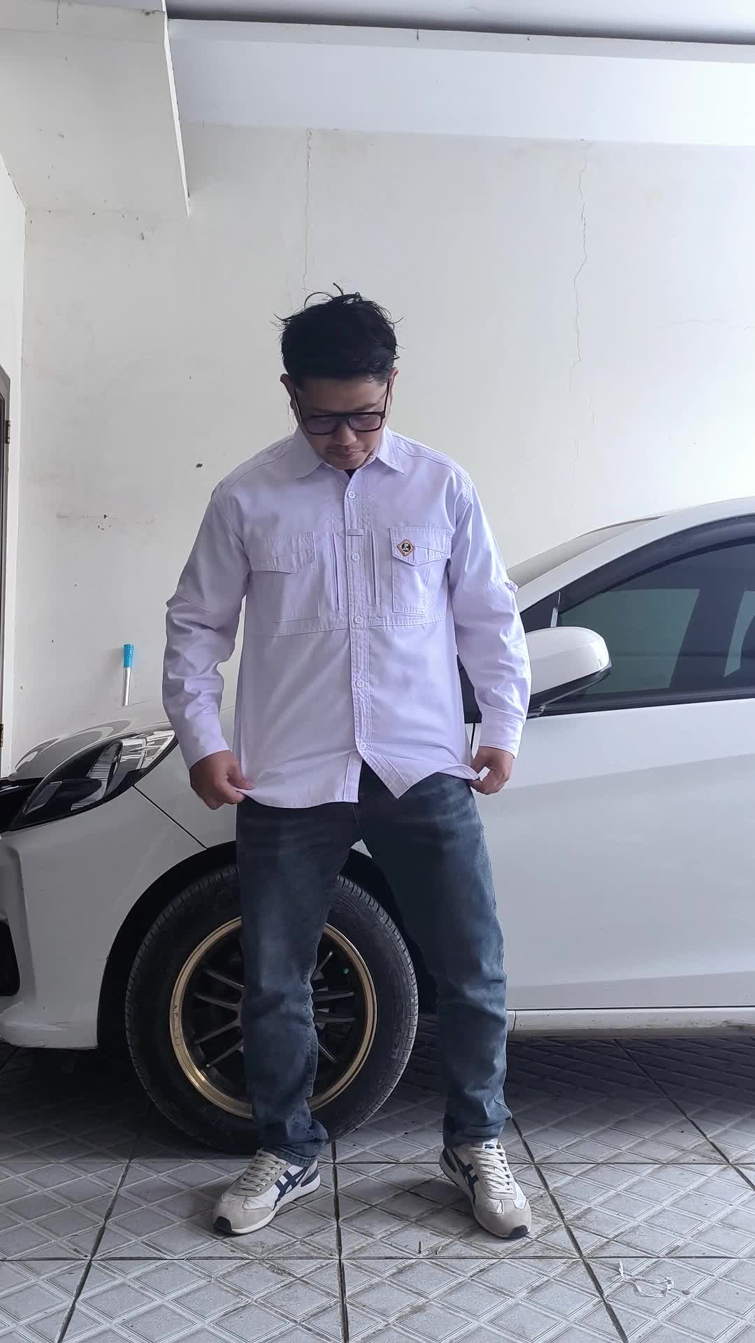 Kemeja Tactical Lengan Lapangan PDL M-Tac Lengan Panjang- Baju Kerja Crew Organisasi Club Pria