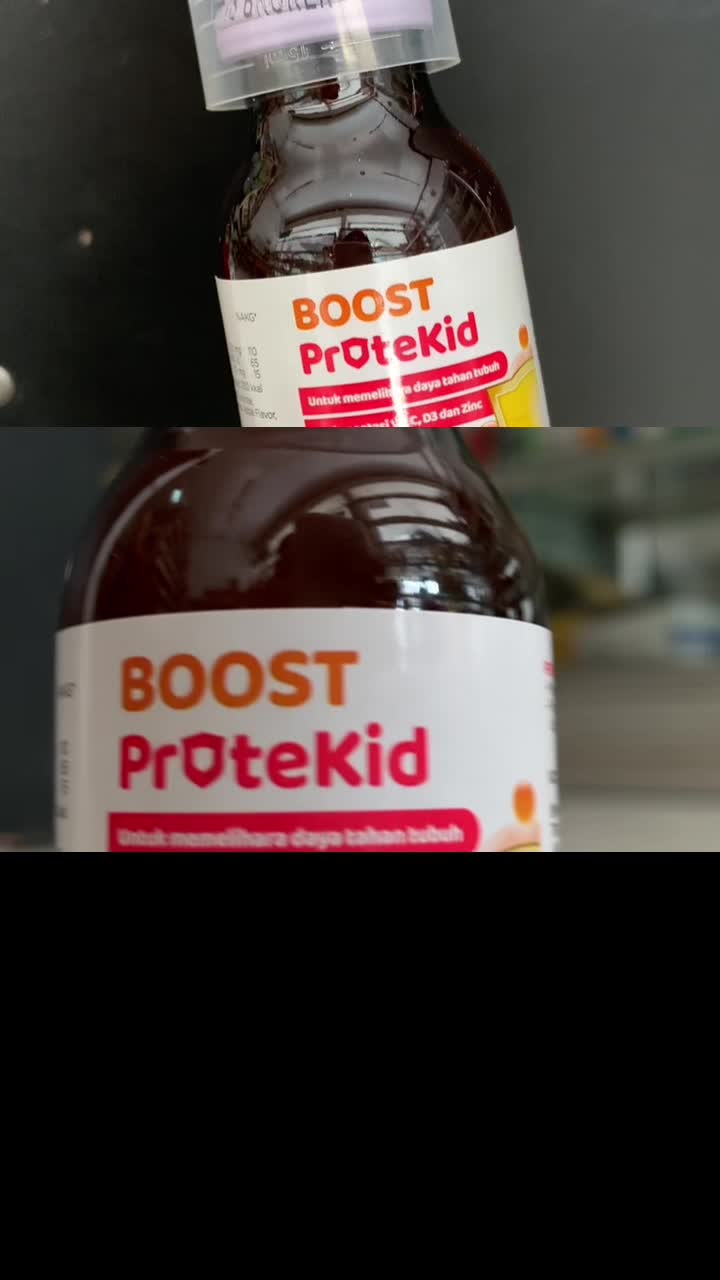 Boost ProteKid Syrup 60 ml Suplementasi Vitamin C D3 dan Zinc untuk Imunitas Anak 100% Original Garansi Bubble Wrap