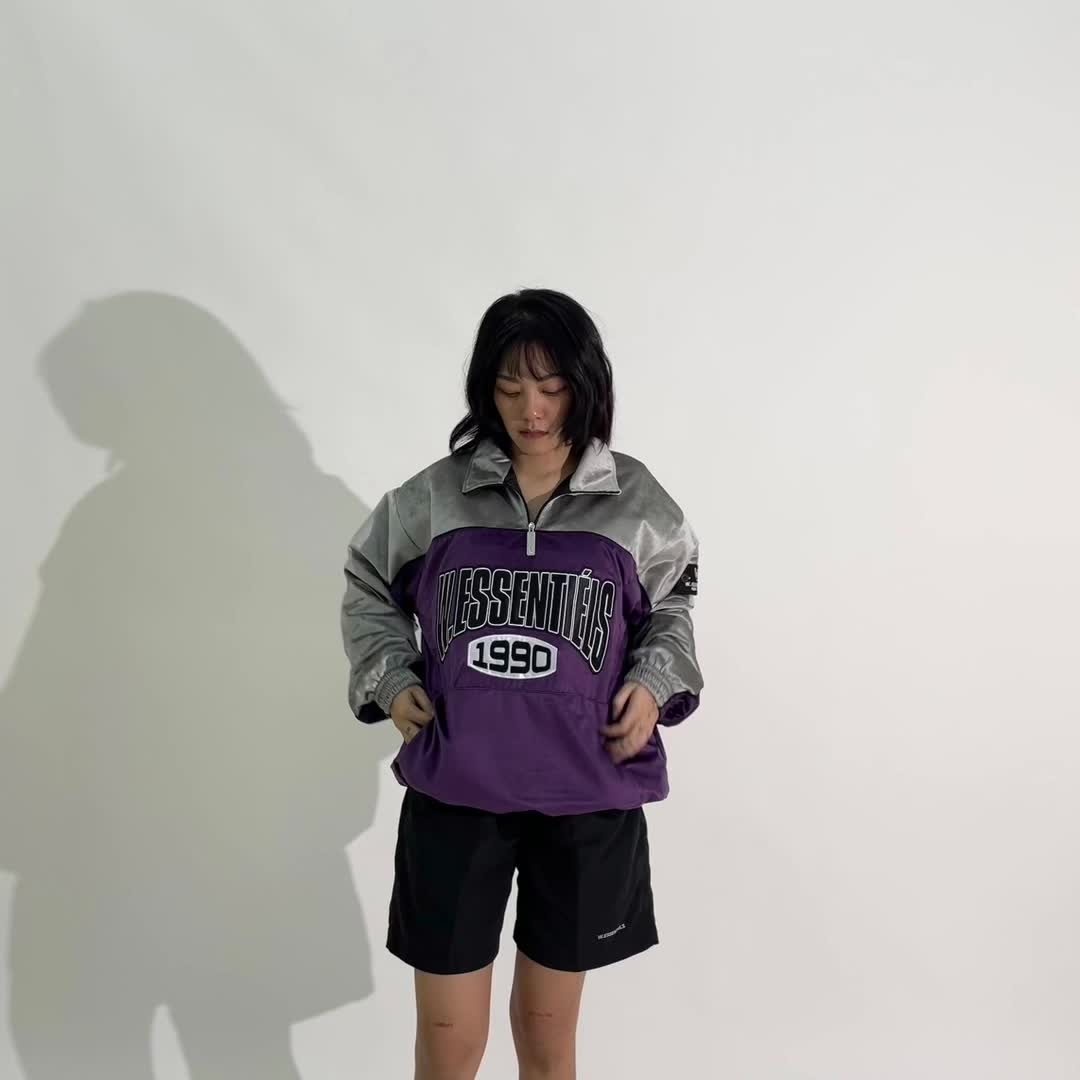 W.Essentiels Jaket Sormonne Player Issue Warmup Grape/Asphalt