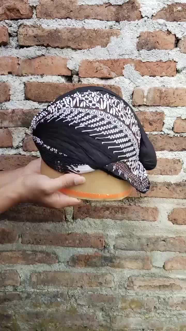 blangkon jogja full jahit dewasa anak bisa dilipat dan dicuci motif baru