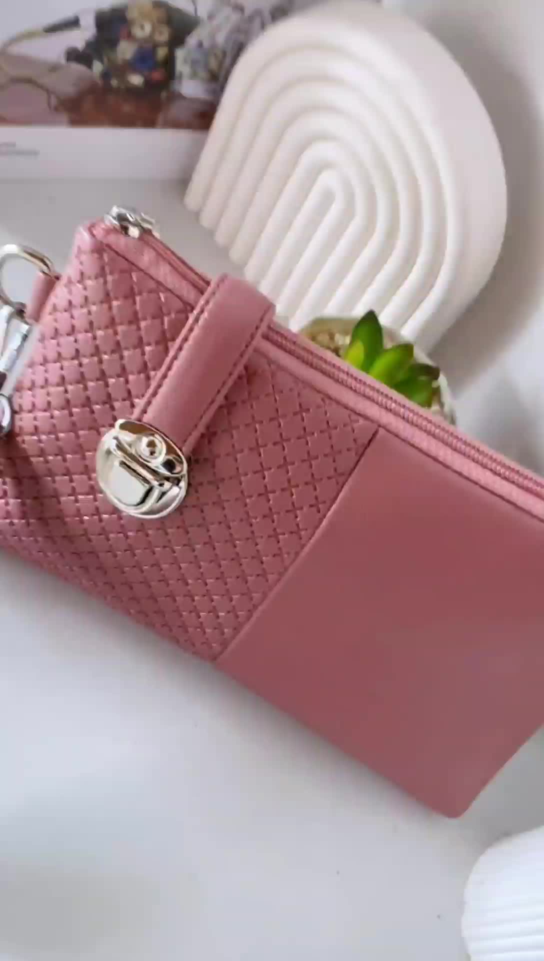 Ummi Hijab - Tiara by 7lash Dompet  Panjang Wanita  Kartu Klip bahan Kulit Sintesis
