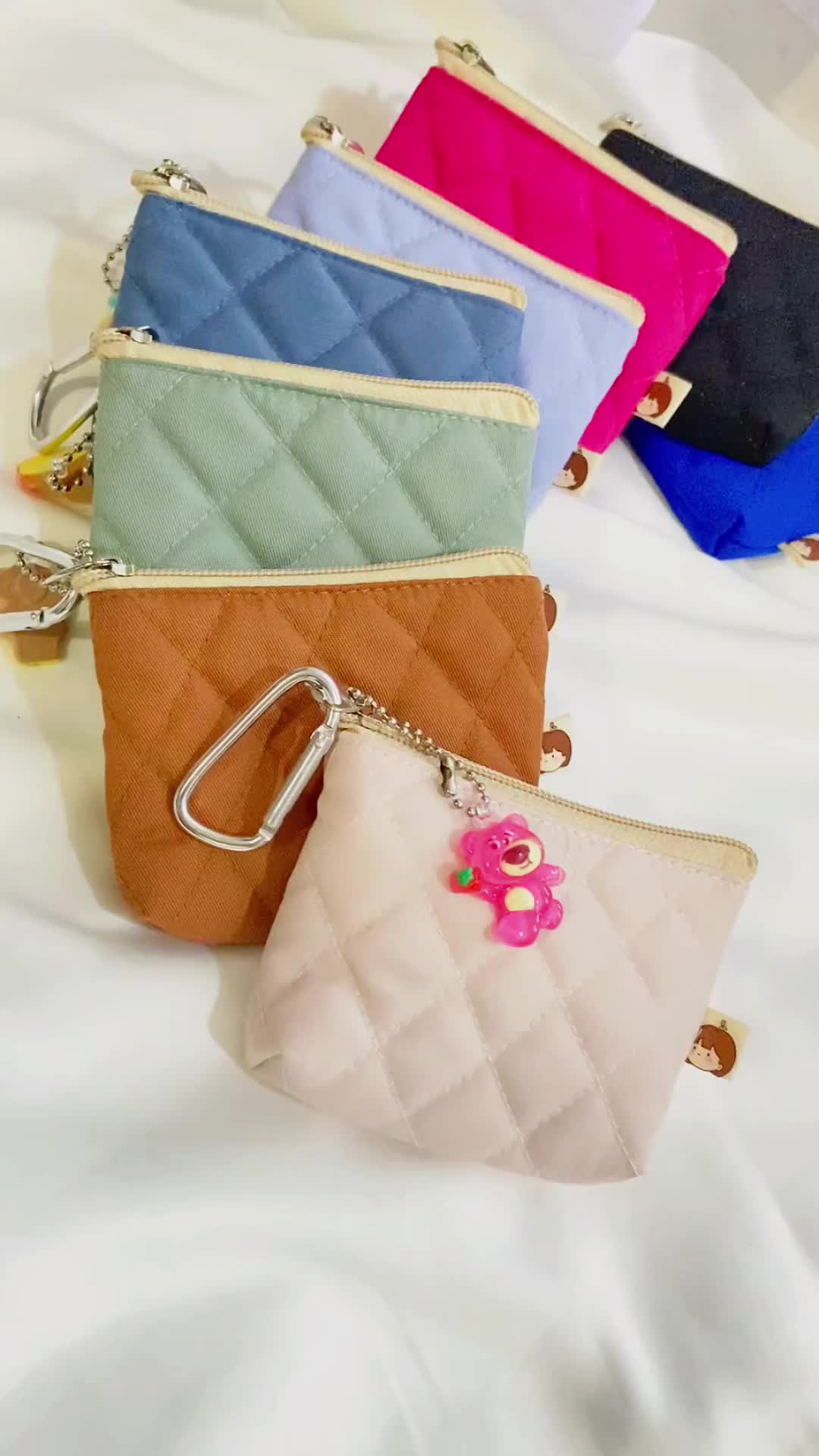 MINI DRILL POUCH KARAKTER RANDOM by Ewolicious | Dompet Kecil | Dompet Koin Kartu Uang