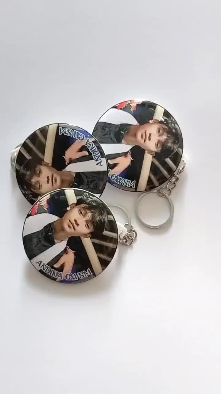 Gantungan Kunci Andika GWSM isi 3 pcs 1 sisi