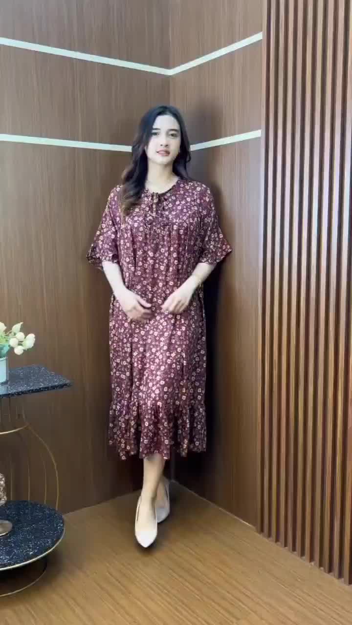 COD | DASTER HOME DRESS JUMBO WANITA VIRAL | DASTER RUMAHAN WANITA Rayon Motif Busui daster remaja Payung
