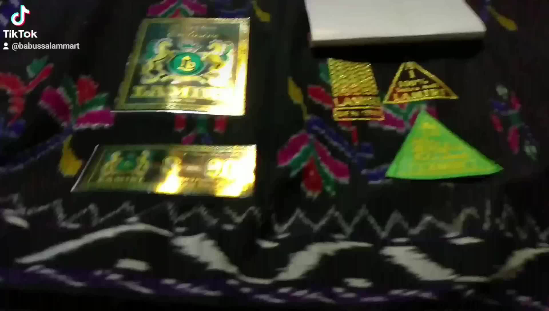 Sarung Tenun Lamiri A1 100% - Asli Sutra Halus Terlaris Dewasa Motif Mewah - Kain, Muslim