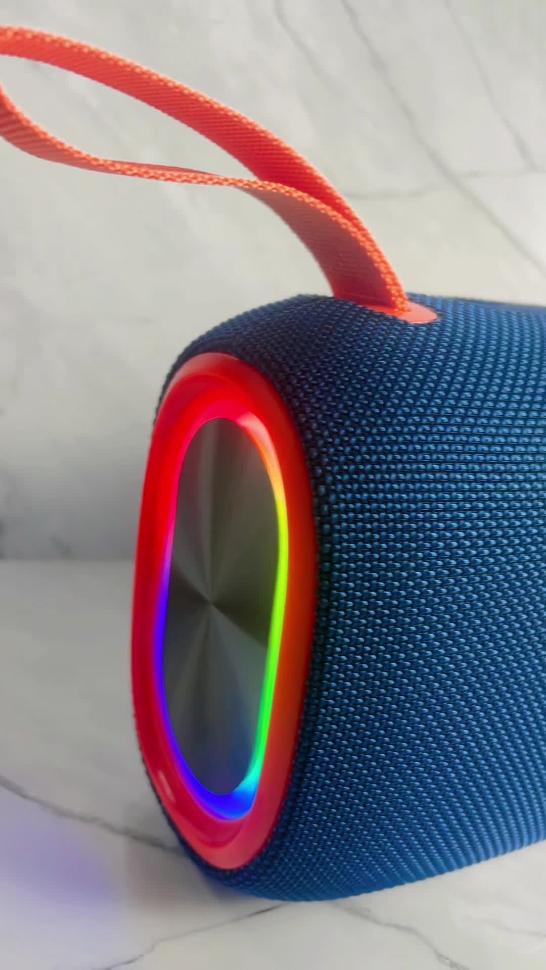 Orashare BS08 Plus Speaker Bluetooth Besar Dengan Lampu RGB 20W Speaker Nirkabel Suara Super Speaker TWS 10D Suara Stereo Subwoofer Speaker Bluetooth Super Bass Speaker Luar Ruangan Wireless Jam