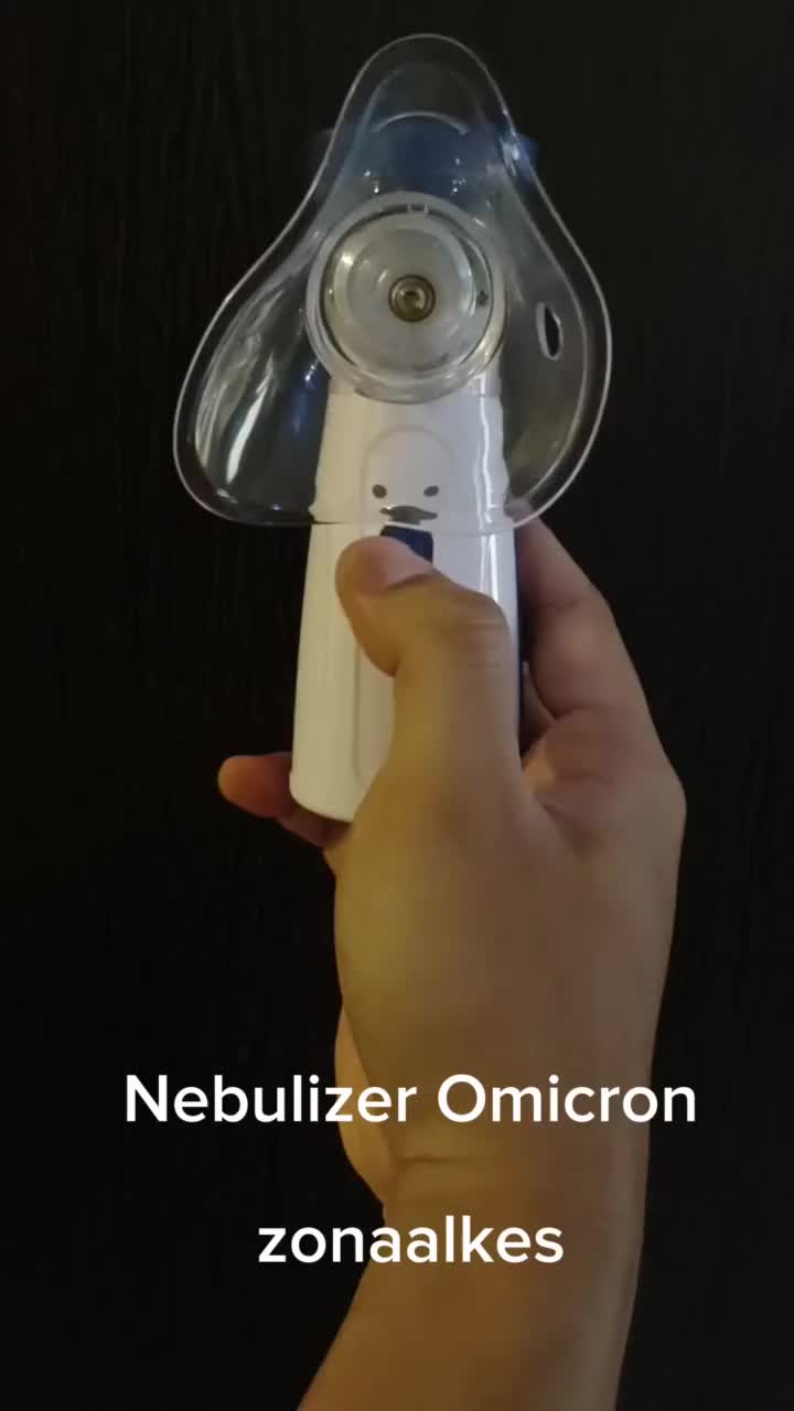 Alat Terapi Pernapasan Handheld Inhaler Nebulizer Machine | Terapi Pernafasan Nebulizer Asma | Alat terapi pernapasan asma untuk anak dan Cocok Untuk Anak Anak Dan Orang DewasaNebulizer Portable Mesh | Alat Bantu Uap Terapi Pernapasan USB Charge Inhaler