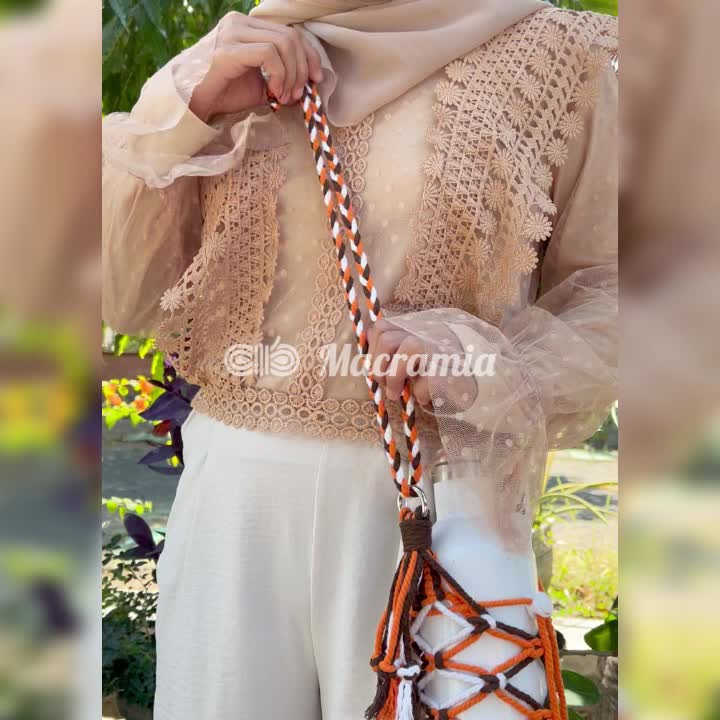 Macrame Bottle SB2A Strap Adjustable STRAP BOTOL 2 in 1 FREE KEIYCHAN DAN STOPPER