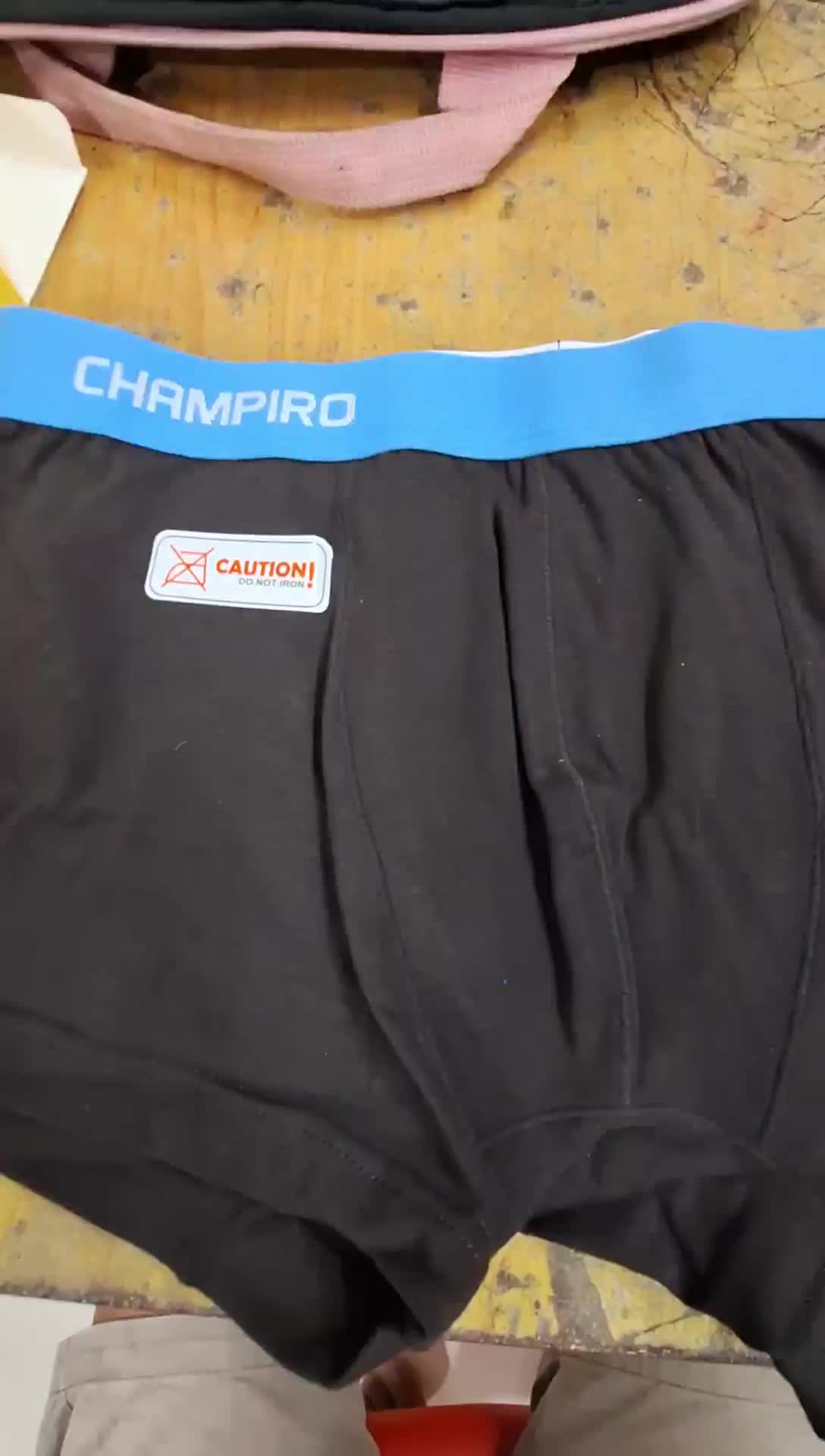 ISI 3pcs) CD/CELANA DALAM CHAMPIRO.0330.SEGI EMPAT Boxer Karet Katun Spandex Dewasa