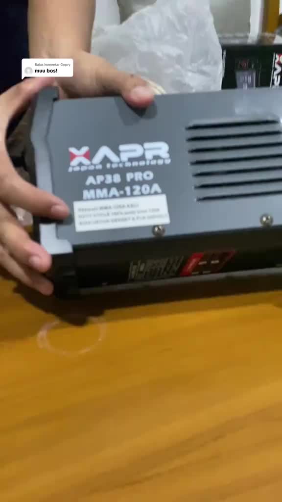 XAPR AP38PRO mesin las 900watt 120a mma bisa untuk genset inverter welding travo las