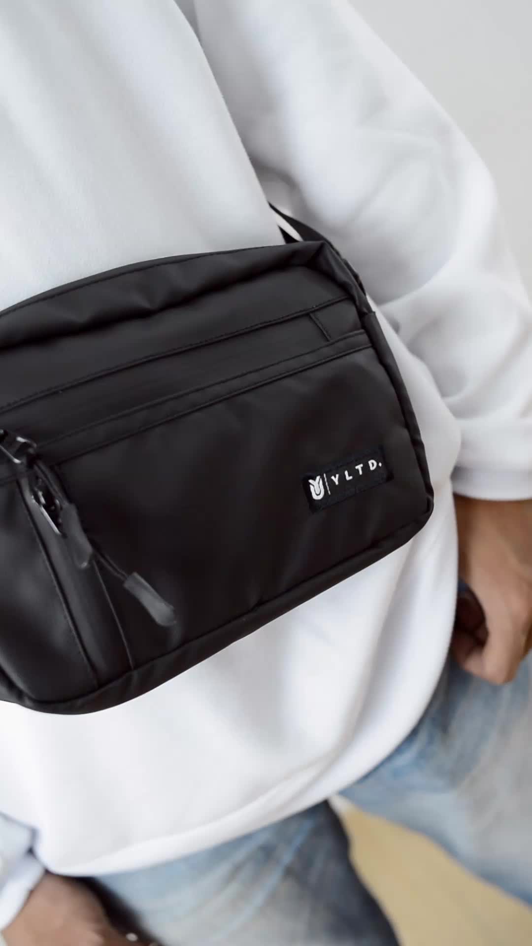 YLTD Tas Selempang Pria Waterproof Multifungsi Clutch Bag Original