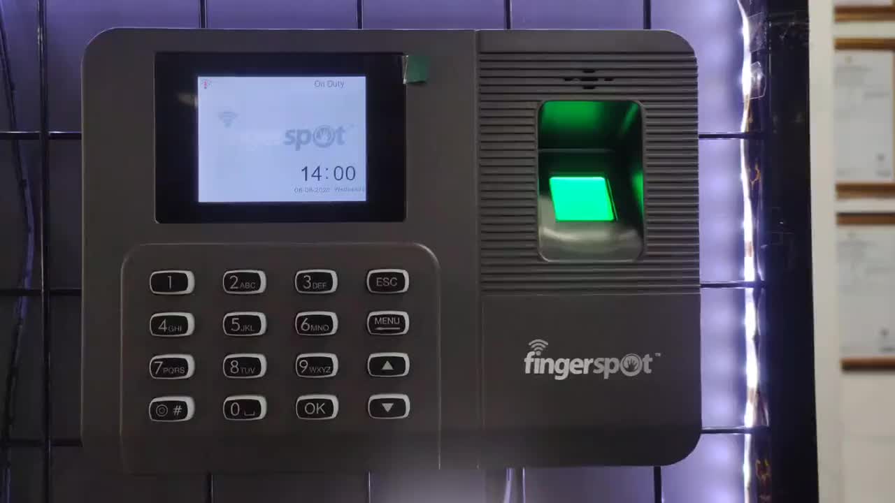 Fingerspot Revo W-230N | Mesin Absensi Sidik Jari Fingerprint | WiFi