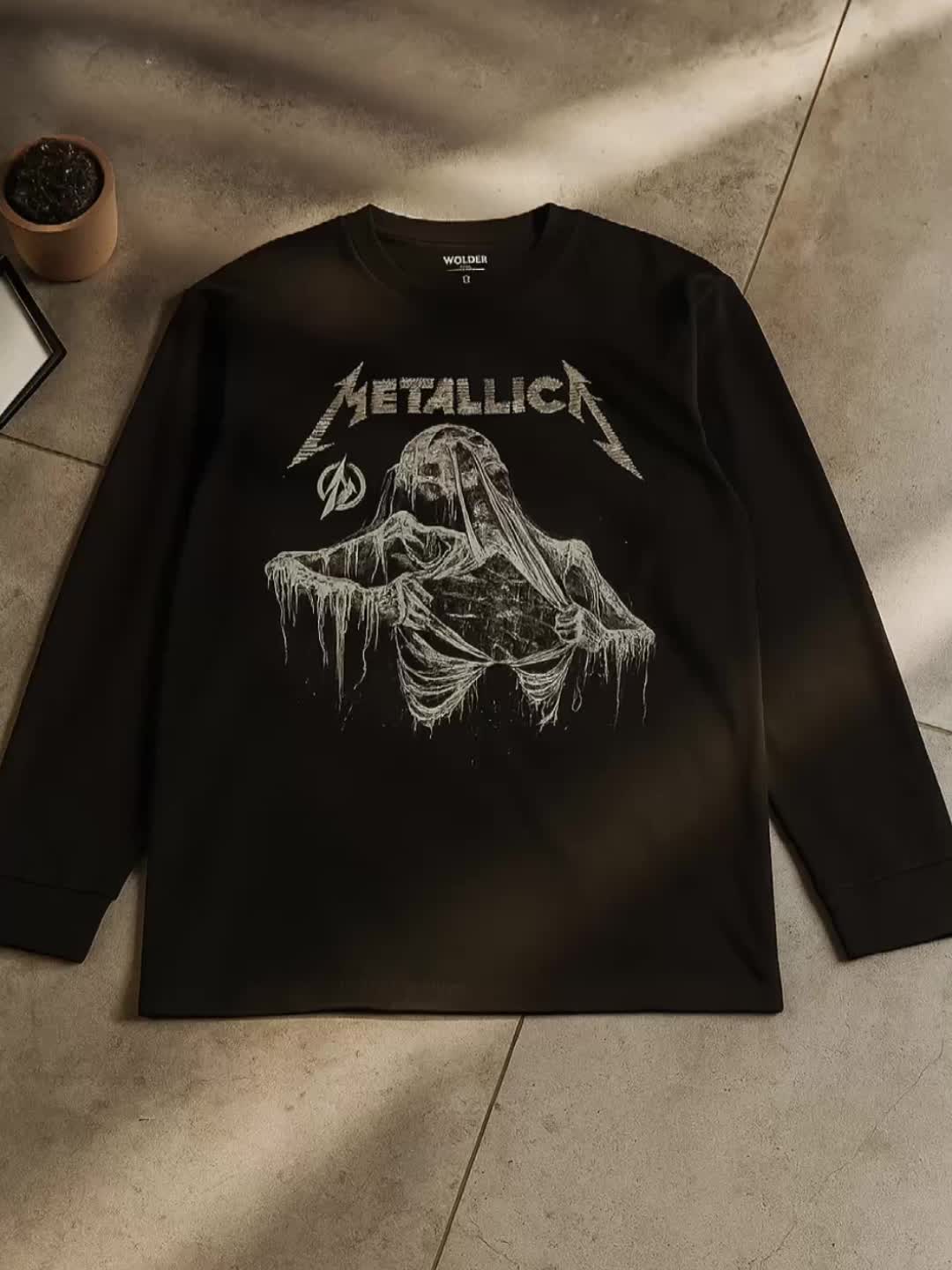 KAOS LENGAN PANJANG METALICA MATTERS ORIGINAL / T-SHIRT LONGSLEEVE TANGAN PANJANG PRIA WANITA / TSHIRT BAND DISTRO COTTON UNISEX