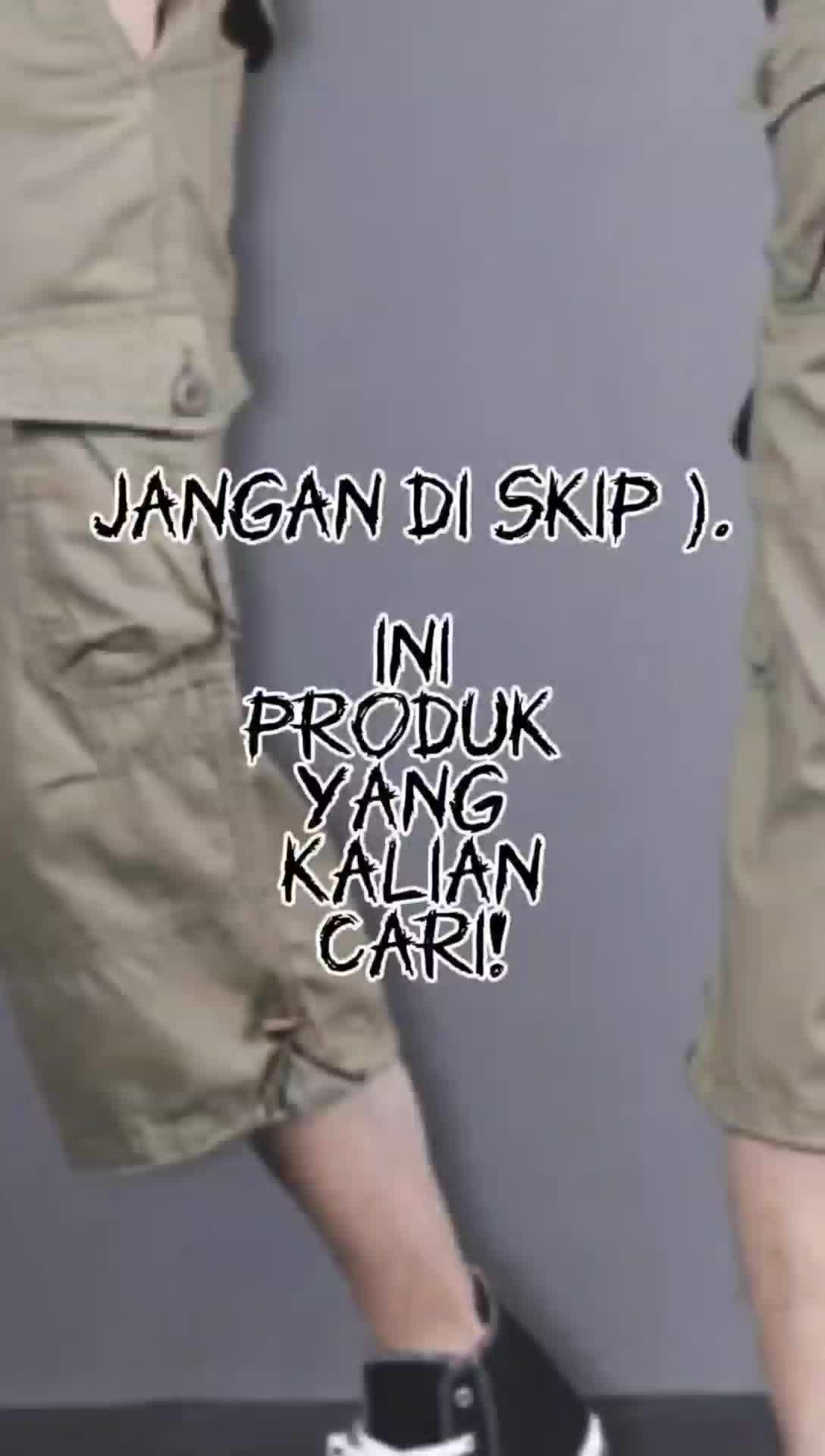 Cargo Gabriel 7/8 untuk Banyak Kantong Nyaman Sirwal  pendek  3⁄4
