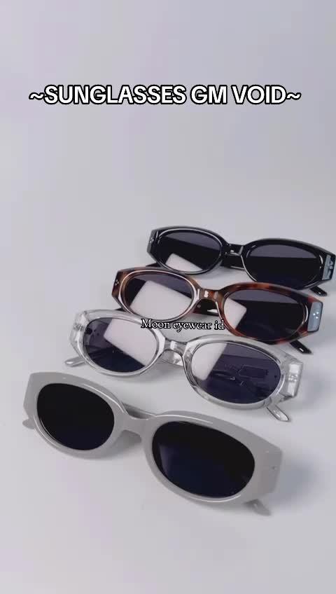 (TERMURAH)Kacamata Hitam Sunglasses Wanita Cat eye GM VOID,Bisa Dibuat minus Kacamata anti silau Matahari,Kacamata gaya,Kacamata Antiradiasi