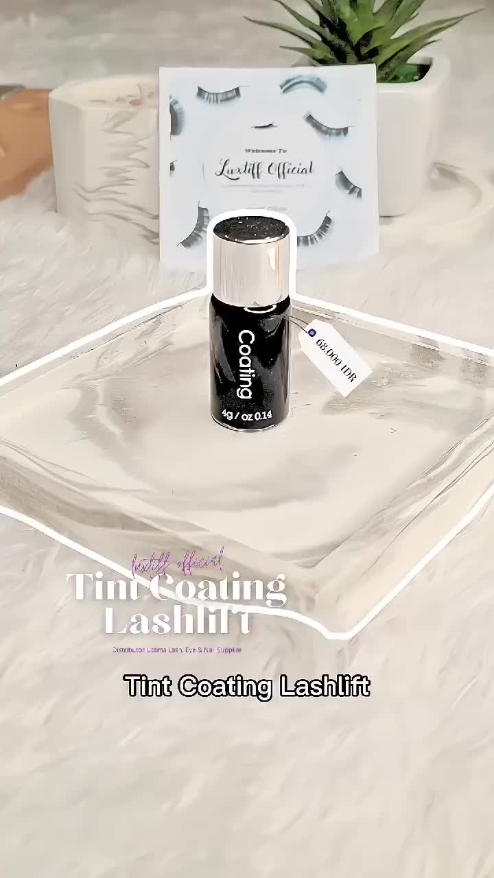 tint lash lift/tint bulu mata/tinta lashlift/coating tint laslift Hitam Mascara