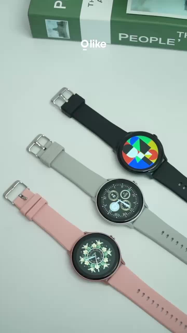 [NEW LAUNCH] Olike Smartwatch FW6 | GPS Sync to Strava | Jam Digital Bulat 1.43" HD Screen | Bluetooth 5.3 | Bluetooth Call | IP68 Tahan Air | Health Monitoring | 20 Days Standby | 3 Colors : Black, Silver, Pink | Garansi 1 Tahun