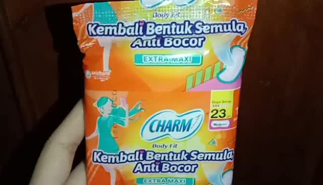 5 renceng 50 sachet charm pembalut wanita menstruasi