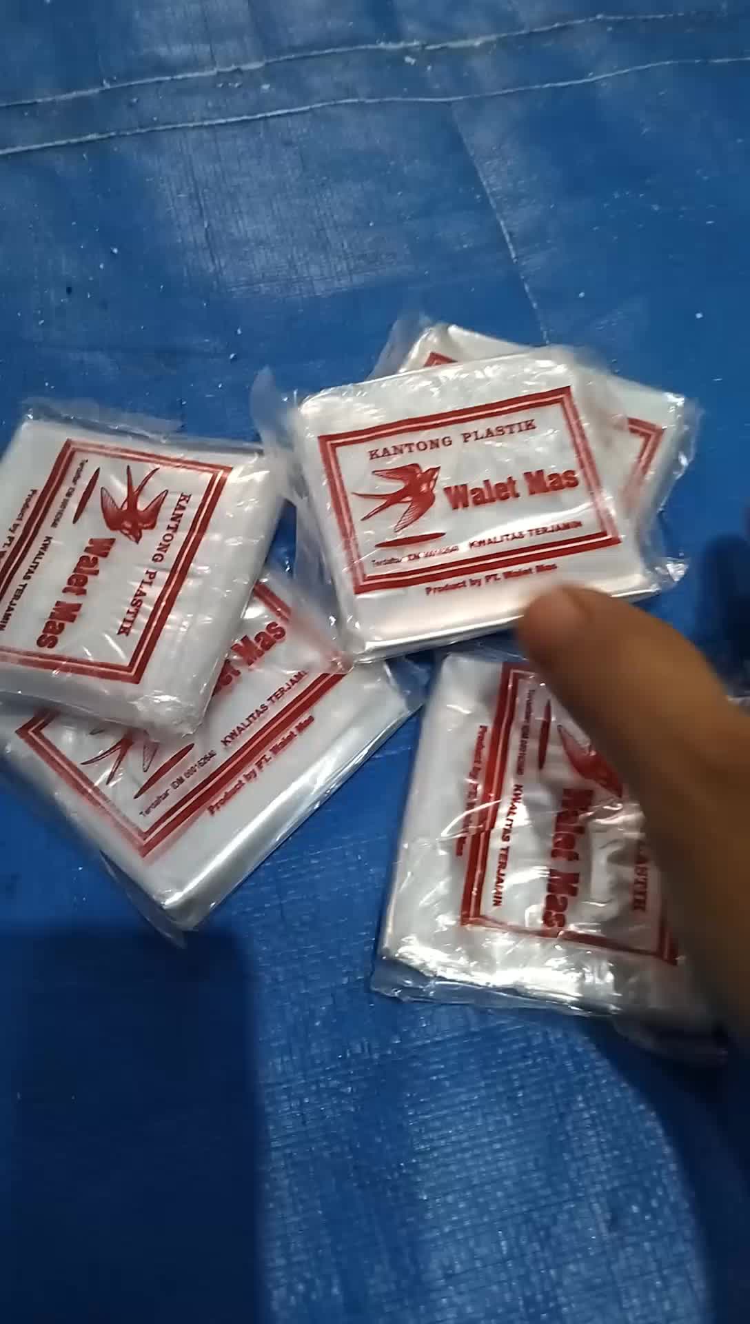 Kantong plastik PP (bening) WALLET MAS 1 ons (7x13 cm) Tahan Panas