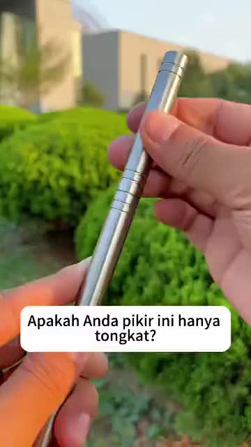 1 PCS PISAU DAPUR TONGKAT MINI + ABS TAHAN KARAT MULTIFUNGSI