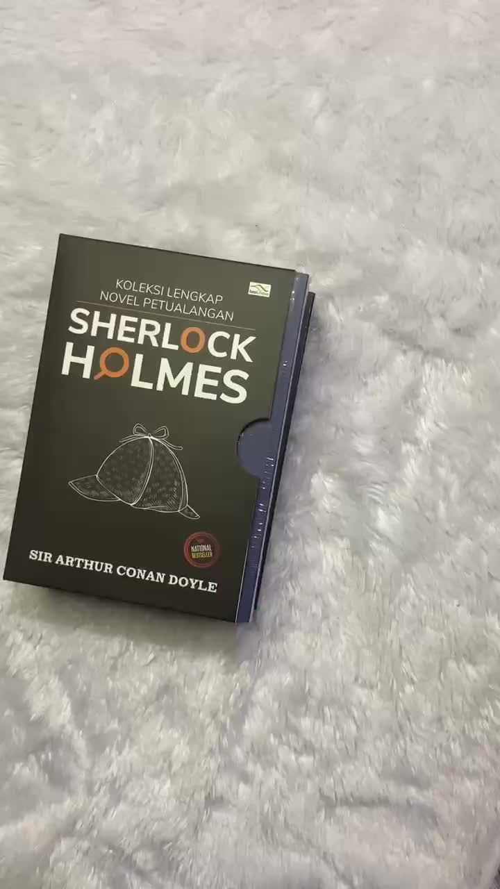 Sherlock Holmes Book Set Box (ISI 5 BUKU+BLOCKNOTE) - Indoliterasibooks
