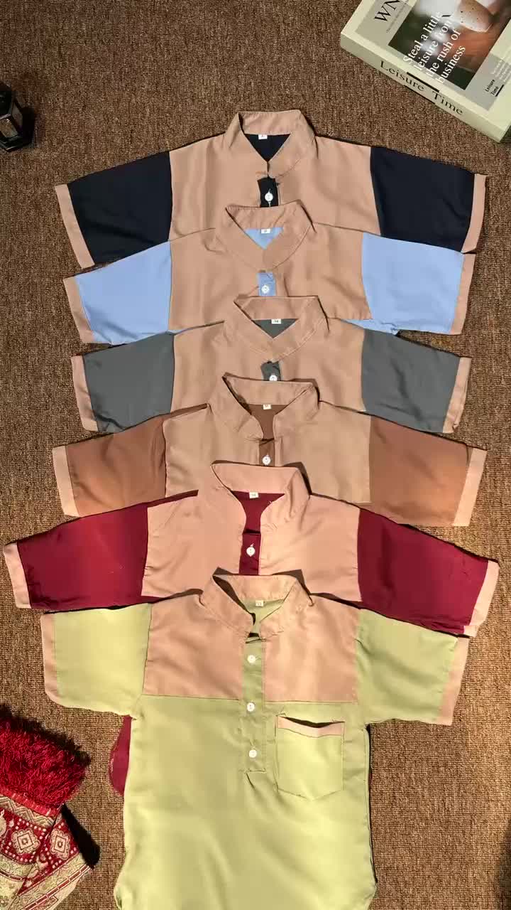 KOKO KURTA ANAK VARIASI DADA POLOS USIA 1-10 TAHUN MLXL 81012