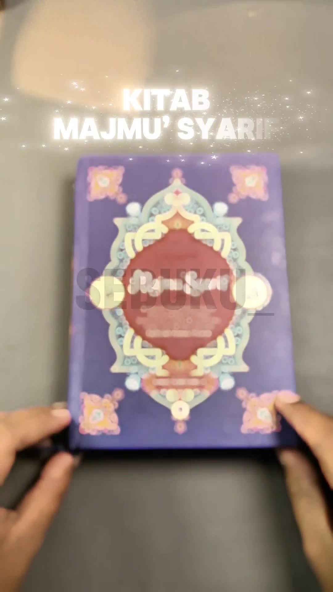 Buku Majmu Syarif Qolbu - Kitab Doa Terlengkap Merah Biru Hijau Hard Cover