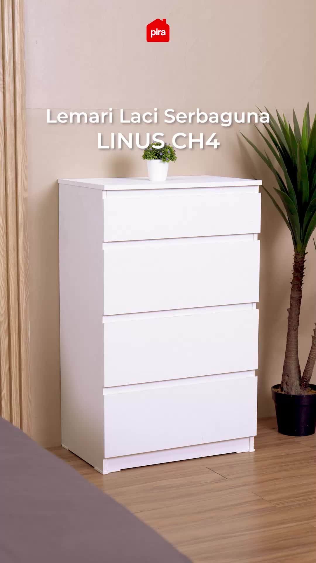 Pira - Linus CH4 Lemari Laci