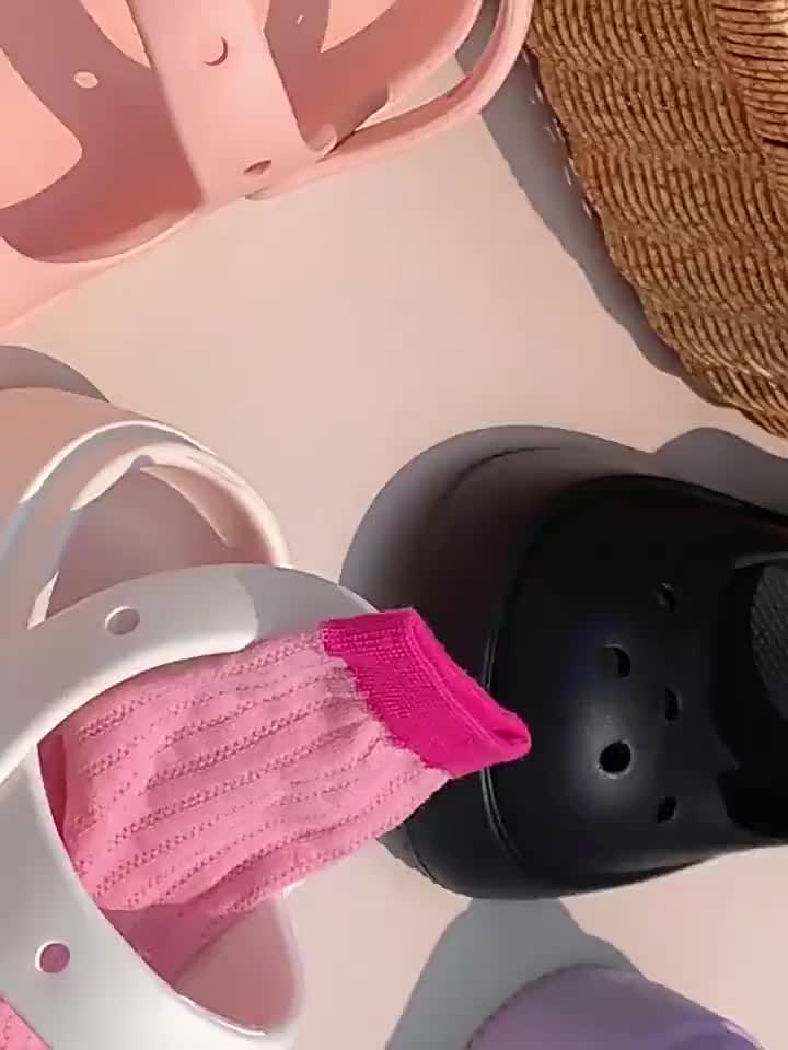 LIMITLESS Sandal Wanita Selop Casual Platform INARA Slip On Sendal Cewek Style Tali Belakang Terbaru 2024 Shoes Pink Perempuan