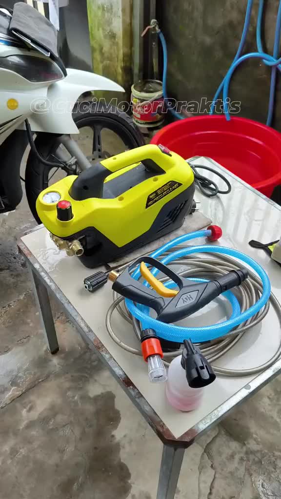 Reaim jet cleaner Mesin Cuci Steam Mobil dan Motor /Alat steam cuci motor & mobil / Pressure Washer Car Semprot