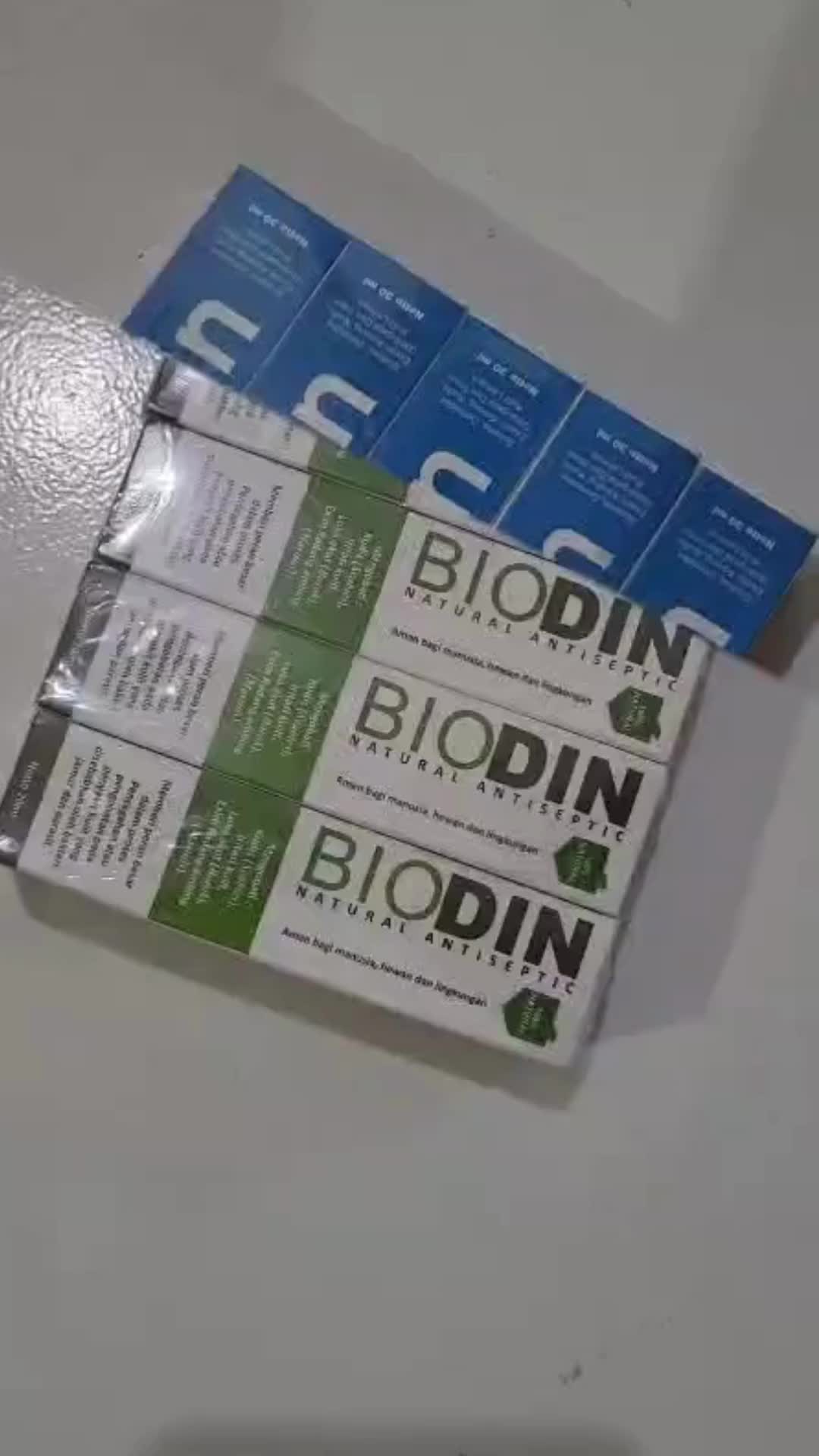 Biodin spray antiseptik luka hewan 20ml natural alami untuk semua jenis hewan