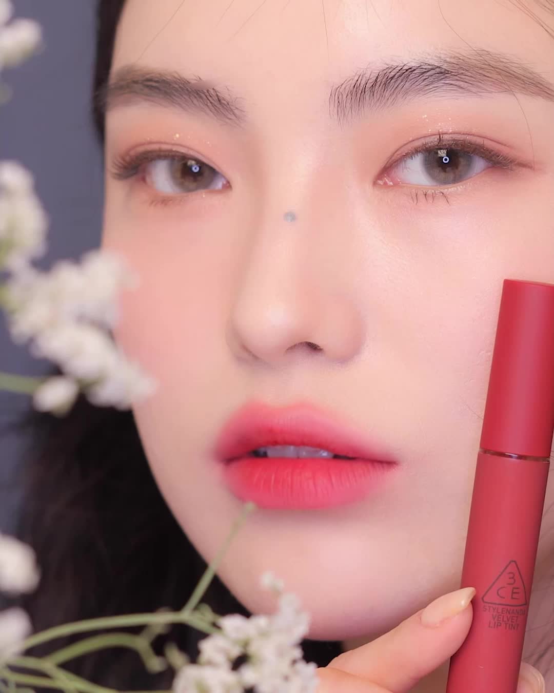 3CE Velvet Lip Tint - Liptint Soft Matte Longlasting Non Drying Natural Tahan Lama Korea