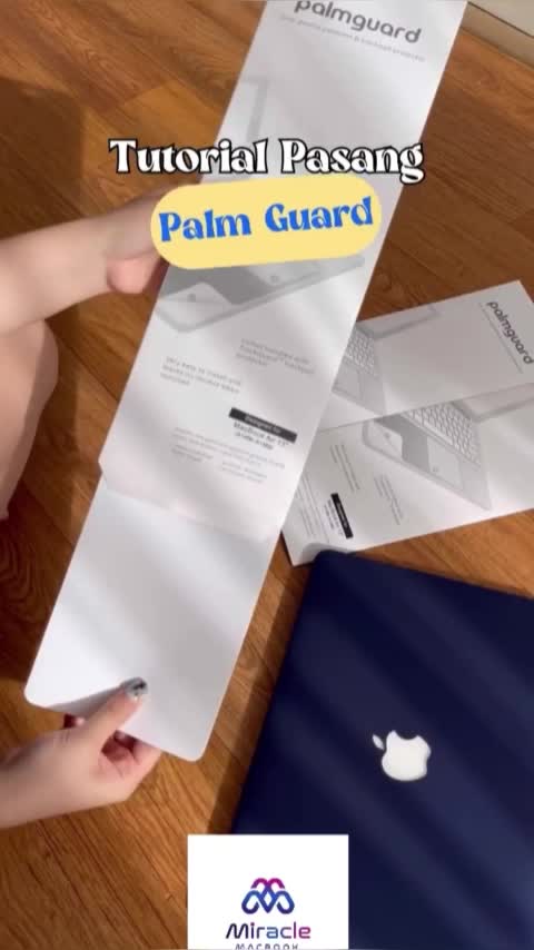 PALM GUARD NEW MACBOOK PRO M1 13 INCH TOUCHBAR STICKER 2020 2021 GREY