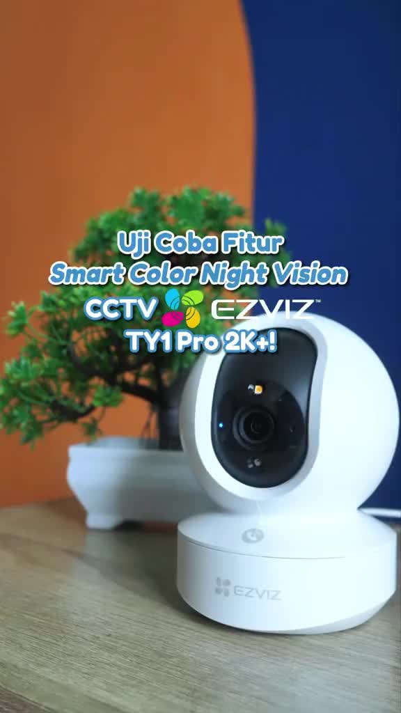 Ezviz TY1 4MP Smart Wifi Pan Tilt IP Camera Cctv Indoor Two Way Audio