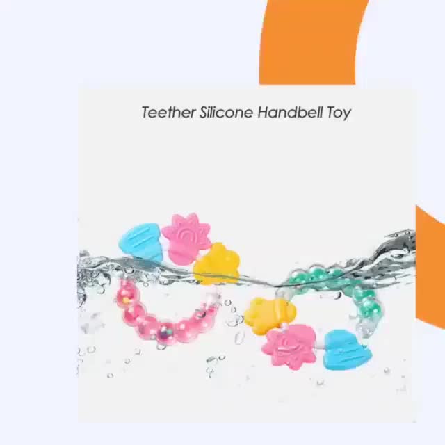 Mainan Gigitan Bayi/Mainan Rattle Genggam Bayi/ Teether Bayi/ Empeng Bayi/ Teether Rattle Genggam Bayi